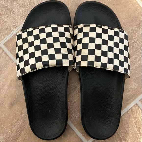 Vans checkered slides - Picture 1 of 3